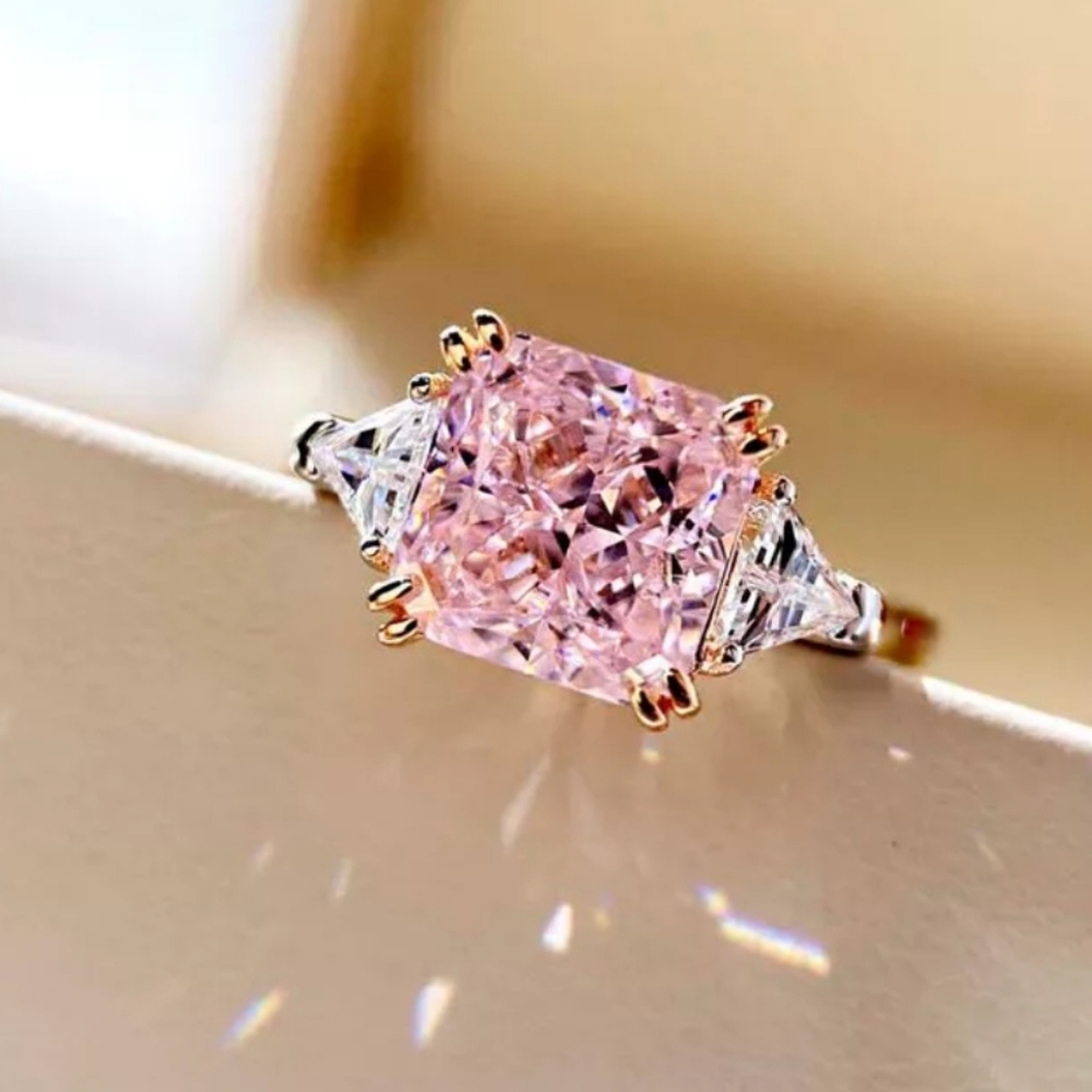 ▫️ Beautiful Pink CZ and 925 SS